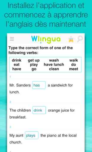 Apprendre l'anglais - Wlingua 4