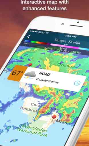 WeatherBug - Radar & Cartes (Android/iOS) image 2