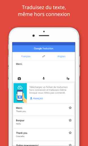 Google Traduction (Android/iOS) image 2