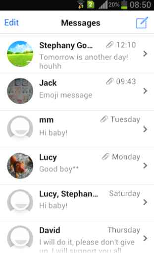 Messaging+ Cute Emoji 1