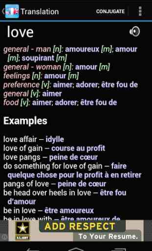 Dictionnaire Anglais Français 1