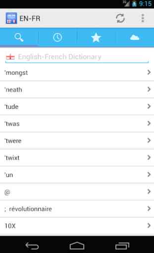 Dictionnaire Français-Anglais 1