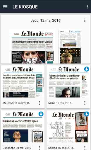 Journal Le Monde 1