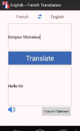 Traduction anglais - français 3