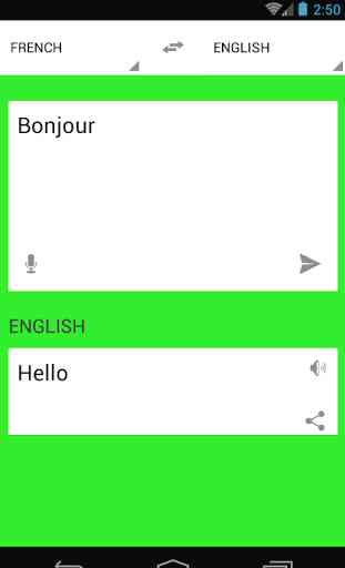 Traduction Français Anglais 1