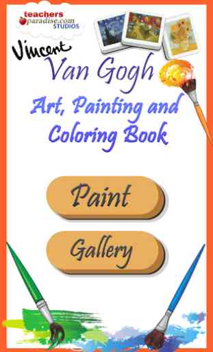 Vincent van Gogh Coloring Book 1