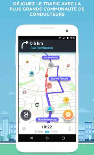 Waze - GPS, Cartes & Trafic 1