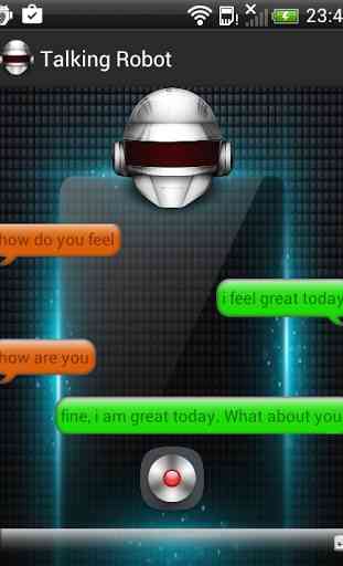 Talking Robot-Virtual Friend 1