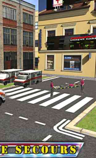 Ambulance Drive 3D rescue Sim 4