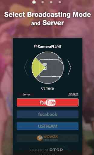 use external microphone camerafi live