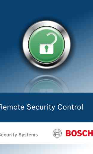 Bosch Remote Security Control 1