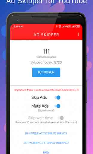 Ad Skipper for YouTube - Skip & Mute YouTube ads ✔ 1