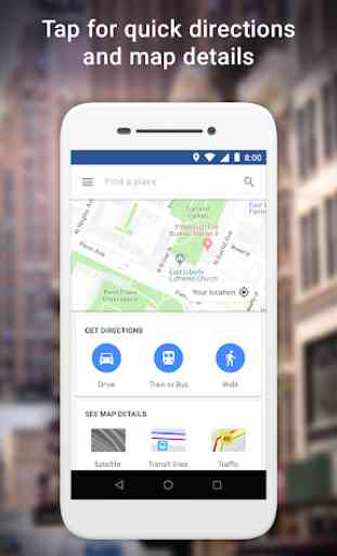 Google Maps Go - Itinéraires, trafic et transports 1