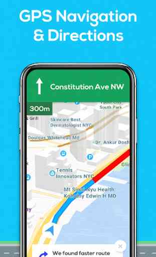 GPS Navigator - gps gratuit navigation en français 1