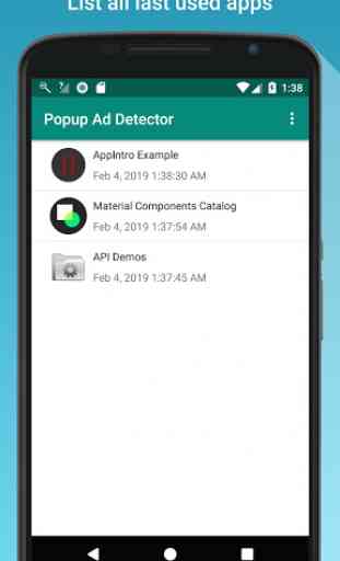 Popup Ad Detector-Detect ad showing outside of app 3