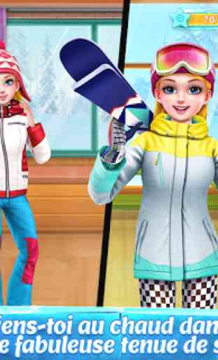 Skieuse superstar – Jeu de mode & sports d’hiver 2