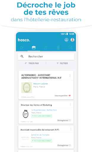 Hosco - offres d'emploi en hôtellerie et tourisme 1