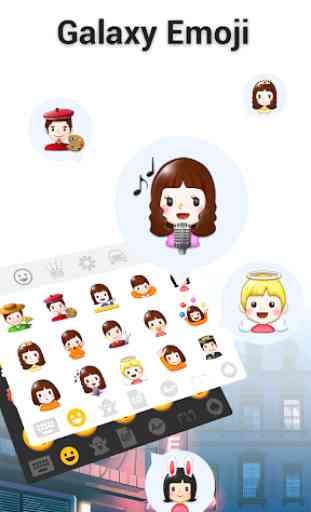 Galaxy Emoji - Emoji Keyboard 3