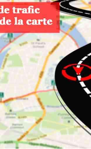 GPS La navigation Et Carte Direction - Route 4