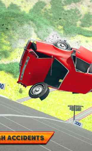 Simulateur de conduite en voiture: Beam Car Jump 2