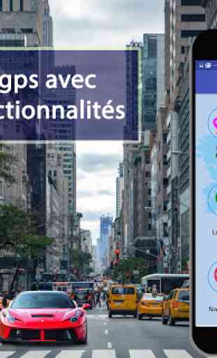 GPS Carte Route Trafic Navigation 2