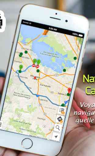 GPS gratuites - Navigation et recherche de lieux 1