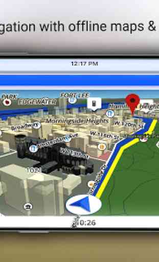GPS Offline Cartes, Navigation, Itinéraires 3
