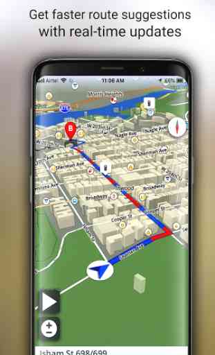 GPS Offline Cartes, Navigation, Itinéraires 4