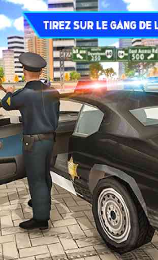 Police Voiture Jeu - Les flics Voiture Courses Et 3