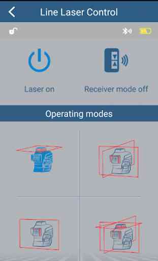 Bosch Levelling Remote App 1