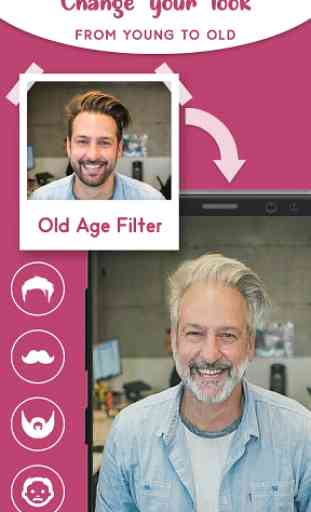 Old Age Face effects App: Face Changer Gender Swap 2