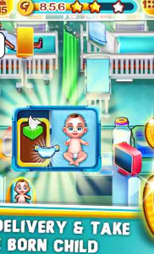 Pregnant mom & Newborn Baby Care Center game 3