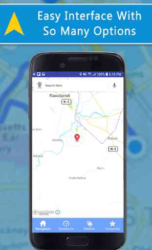 Voice GPS Directions routières, Navigation GPS 1