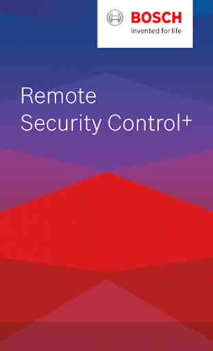 Bosch Remote Security Control+ 1