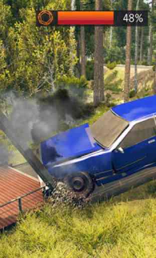 Simulateur d'accident de voiture offroad: Beam 2
