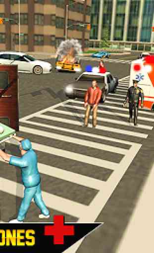 Accident City Ambulance Rescue Simulator 19 1