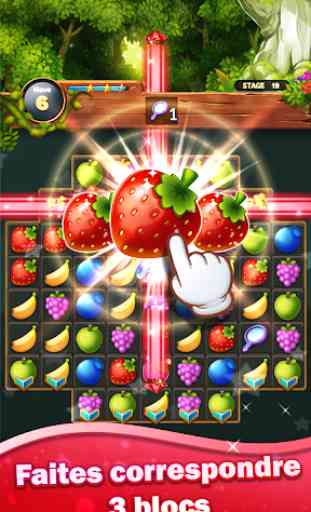 Sweet Fruit POP : Match 3 Puzzle 3