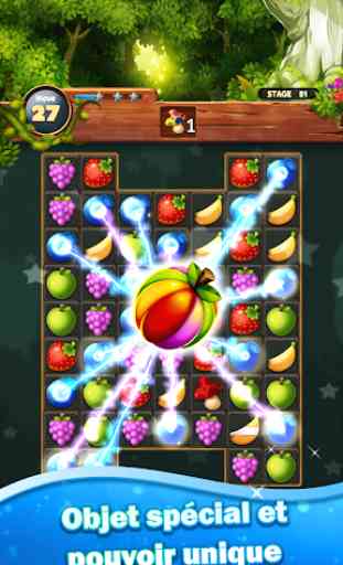 Sweet Fruit POP : Match 3 Puzzle 4