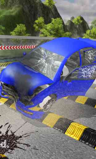 Simulateur d'accident d'accident de voiture 3