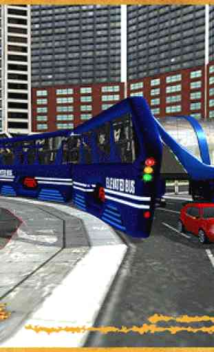 Bus surélevé Conduire en ville 1