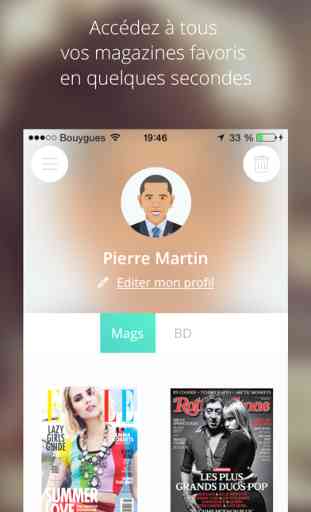 Cafeyn - Journaux & magazines (Android/iOS) image 2