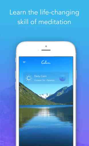 Calm: Sommeil & Méditation (Android/iOS) image 1