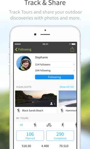 Komoot - Itinéraire vélo rando (Android/iOS) image 2