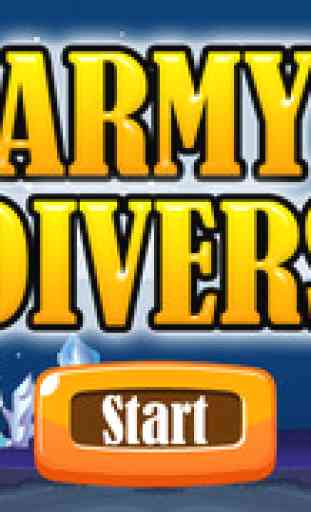 Army Divers - Plonger dans L'eau par L'attaque des Requins 4