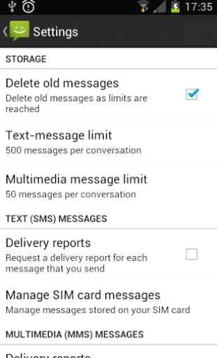 SMS from Android 4.4 2