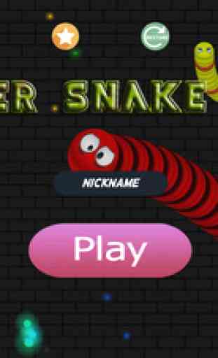 Ver De Serpent - Hungry Snake Slither Dash War 1