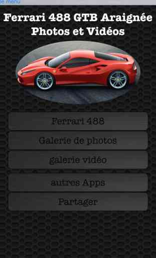 Ferrari 488 GTB araignée Photos et vidéos gratuites | Observer et apprendre avec des galeries visuelles 1