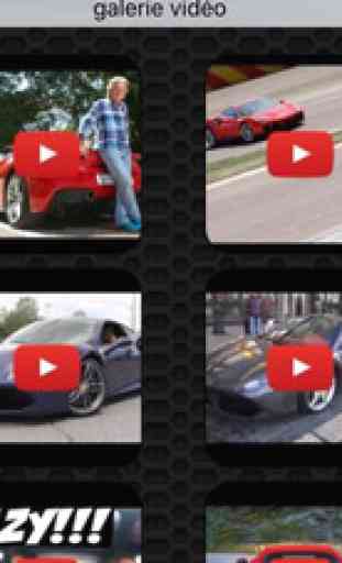 Ferrari 488 GTB araignée Photos et vidéos gratuites | Observer et apprendre avec des galeries visuelles 3