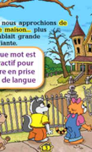 FR-Hantée – Harry et la Maison Hantée livre de contes interactif en français et en anglais 3