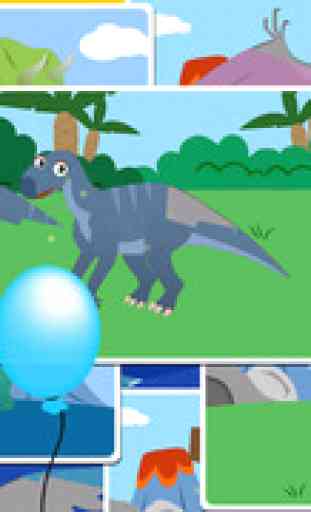 Les Dinosaures pour Enfants - Activités, Puzzles, Coloriage, Jeux pour Enfant Avec Moo Moo Lab 2
